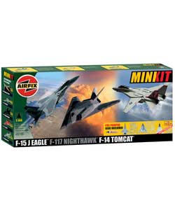 Airfix Mini Kit 3 Plane Set