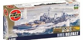 NEW MODEL HMS BELFAST 1/600 SCALE AIRFIX SHIP A50069