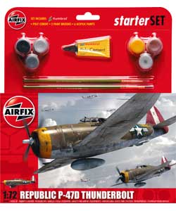 Airfix Republic P-47D Thunderbolt 1:72 Scale