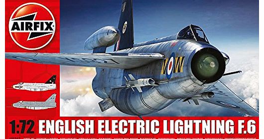 Airfix Scale English Electric Lightning F6 Model Kit