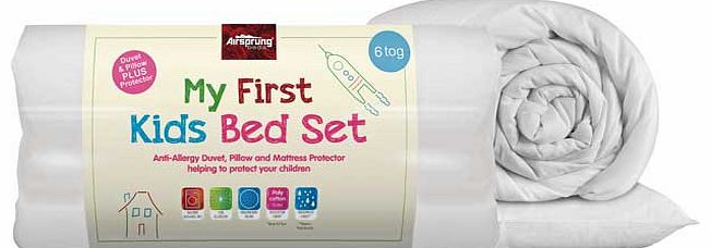 6 Tog Kids Bed Duvet Set - Single