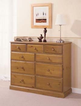 Airsprung Beds Airsprung Canterbury 9 Drawer Chest