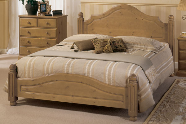 Airsprung Beds Carolina Pine Bed Frame Double 135cm