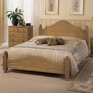 The Carolina 3ft Single Wooden Bedstead