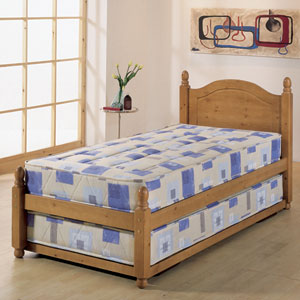 Brasilia 2FT 6 Single Wooden Guest Bed Frame Only