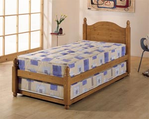 AIRSPRUNG Brasillia 2FT 6 Single Wooden Bedstead