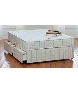 Double Divan/Ortho Memory Mattress - 4 Drawers