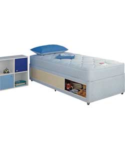 Dylan Luxury Blue Shorty Divan Bed -