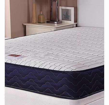 Airsprung Mattresses Catalina Supercoil 4ft6 Double Mattress In Navy