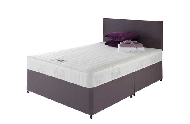Penryn Zoned Memory Double Divan Bed