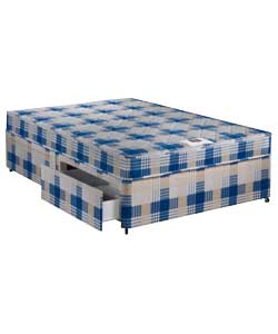 Rimini Firm Double Divan Bed - 4 Drawer