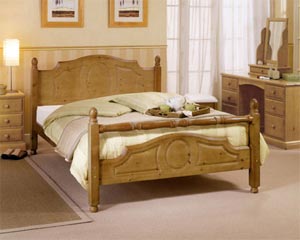 Airsprung The Newark- 5FT Kingsize Wooden Bedstead