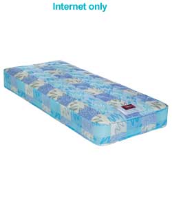 airsprung Tiny Tots Anti Dust Mite 2ft 6in Mattress - Blue