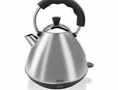 Akai A10002 2 Ltr Pyramid S/Steel Kettle