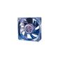 AKASA 80mm Crystal Blue case Fan - Green LED