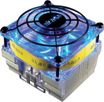 AK-827-BL Socket A CPU Cooler with 4 Blue LEDs (