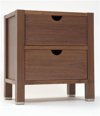 2 Drawer Bedside Table