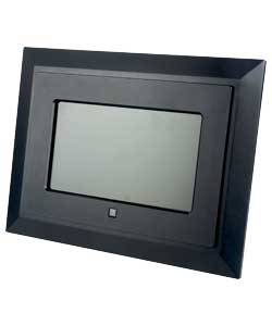 alba 7in Digital Photo Frame - Black