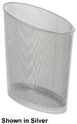 Mesh Waste Bin Metal Oval Dia292xH362mm Black Ref MESHCORBN