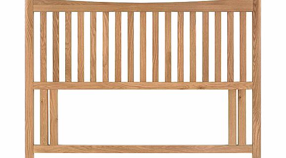 ALBA Oak Headboard - Double or King Size (Double)