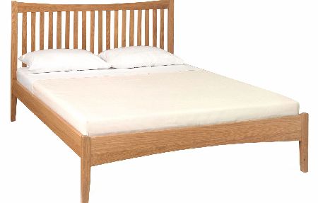 Oak Low Footend Bedstead - Double or King