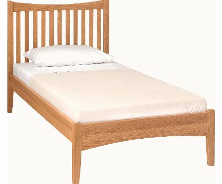 Oak Low Footend Single Bedstead