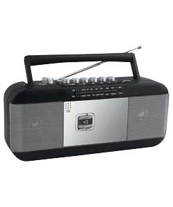 Alba Radio Cassette - Black