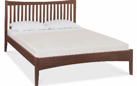 Walnut Low Footend Bedstead - Double or