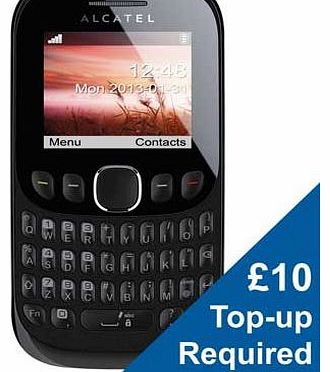 T-Mobile Alcatel Tribe 30.03 Mobile Phone - Black