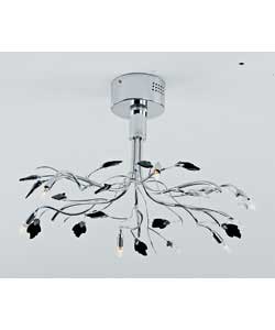 Alder Chrome 6 Light Ceiling Fitting