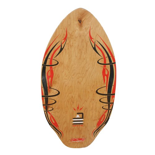 Alder Hardware Alder Ignite Wood Skimboard 39inch Red