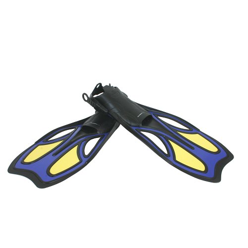 Hardware Alder Pro Silicone Snorkelling Fin Black/Yellow/Blue