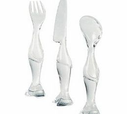 Agli Ordini! Kids Cutlery Set Clear Cutlery Set