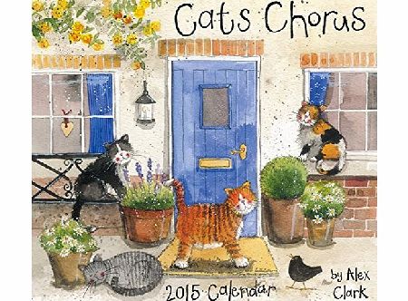 Alex Clark Cats Chorus 2015 Alex Clark Cat Calendar