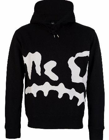 Alexander McQueen Scarred Logo Hooded Sweat