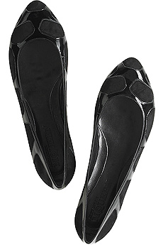 Snake Eyes ballerina flats