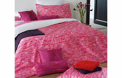 Alexandre Turpault Bisso Bedding Fuchsia Pillowcases European Square