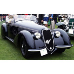 alfa romeo 8C 2900 B Lungo 1938 Black