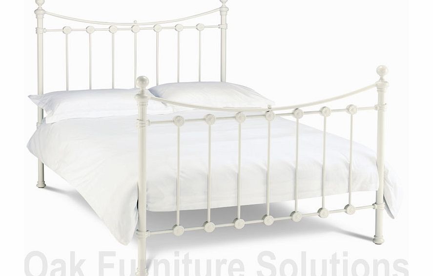 Alice White Bedstead - 90cm - Single, 135cm -