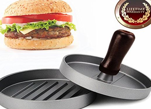 Allezola Burger Press, Allezola Hamburger Patty Maker, Non Stick Patty Mold, Hamburger Patty Maker Hamburger Grill BBQ Patty Maker Juicy - Ideal for BBQ