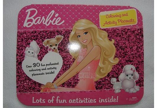 Alligator Books Barbie Placemat Activity Pad