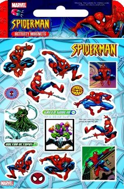 Alligator books Spider-Man Activity Magnets