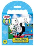 Thomas the Tank Engine Carry Along Colouring Set