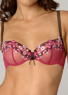 Allumette Bora Bora half cup bra