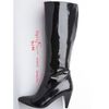 Almond Toe Patent Boots