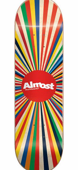 Almost Color Wheel Skateboard Deck - 7.5 inch