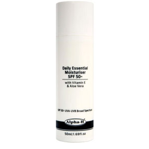 Alpha-H Daily Essential Moisturiser SPF 50  Many