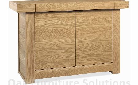 Alpha Oak Narrow Sideboard