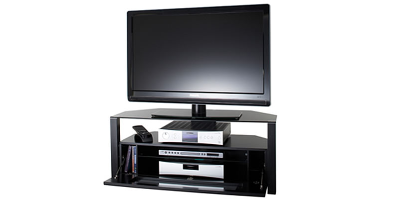 Alphason ABRD1100-BK Ambri Series TV Stand Up to