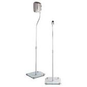 AD100S A/V Loudspeaker Stands (Silver &